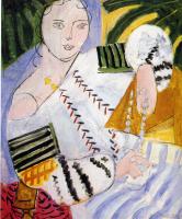 Matisse, Henri Emile Benoit - the rumanian blouse with green sleeves